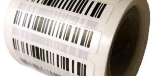 Printed Barcode Label