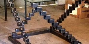 Mild Steel Dining Table