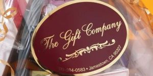 Hot Foil Stamped Label