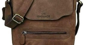 Leather Messenger Bag