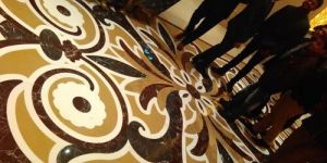 Marble Inlay Floor