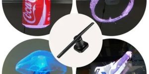 3D Holographic LED Display Fan