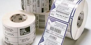 Printed Barcode Label