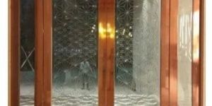 Stainless Steel Glass Door