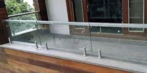 Stainless Steel Toughened Glass Railing