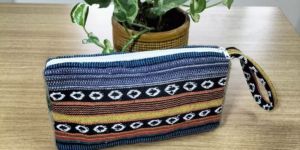 Cotton Cosmetic Pouch