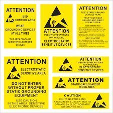 ESD Identification Sticker