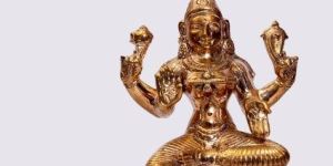 Bronze Bhuvaneswari Devi Statue
