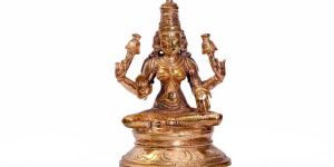 Bronze Goddess Lakshmi Statue