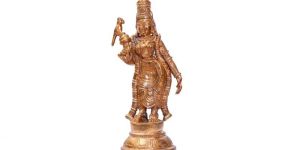 Bronze Meenakshi Amman Goddess Statue