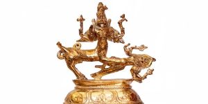 Bronze Sarabeswarar Statue