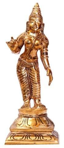 Bronze Standing Parvati Statue