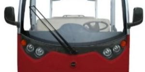 23 Seater Metallic Burgundy Electric Sightseeing Bus