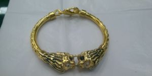 Gold Plated Mens Bracelet