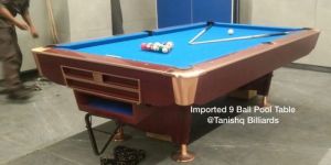 Imported Nine Ball Pool Table