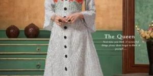 Embroidered Cotton Kurti
