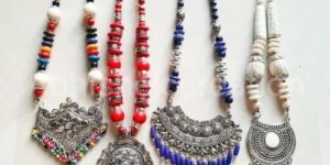 Bone Beaded Necklace