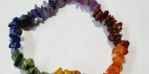 7 Chakra Chip Stone Bead Bracelets