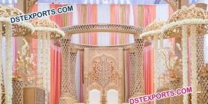 Wedding Crystal Mandap