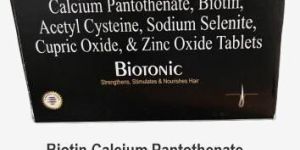 Biotin Calcium Pantothenate Acetyl Cysteine Selenium Copper Tablets