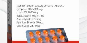 Lycopene,Betacarotene,Selenium & Zinc Softgel Capsules