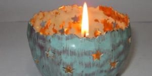 Colorful Candle Votives