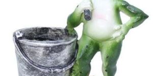 Miniature Frog Statue
