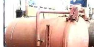 FRP Horizontal Chemical Storage Tank