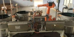 Fully Automatic Assembly Machine with Bowl Feeder