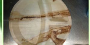 Round Areca Leaf Partition Plates