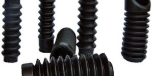 Black Industrial Rubber Components
