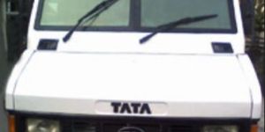 White Bullet Proof Cash Van