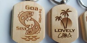 Wooden Key Ring