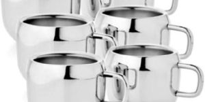 Stainless Steel Double Wall Mugs
