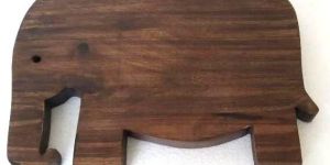 Elephant Shape Wooden Serving Chopping Board