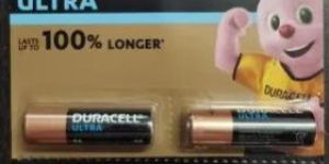 Alkaline AA Duracell Batteries
