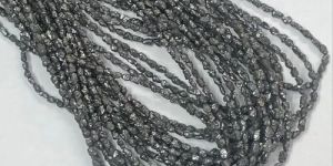 Diamond Rough Long Drill Chips Beads