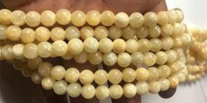 Yellow Calcite Bead