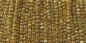 Golden Asian Impex Pyrite Coated Beads