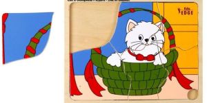 LET'S COMPLETE PICTURE - BASKET CAT Educational puzzle Toys