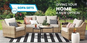 Patio Sofa Set