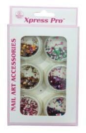 Bubble Shape Nail Art Glitter