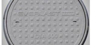 Grey Full Floor Rectangular FRP Manhole Covers