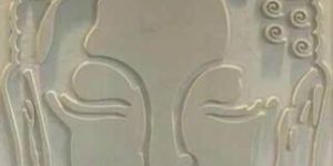 White Stone Buddha Statue