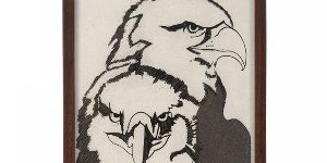 Eagles Wall Hanging Painting