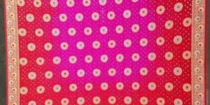 Art Silk Bandhani Sarees