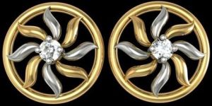 Swarovski Crystal Diamond Stud Earring