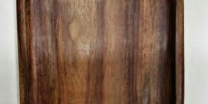 Square Wooden Plate