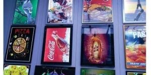 LED Clip on Board with Frame