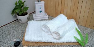 100% Bamboo Fiber Bath Towel White- 70x140cm